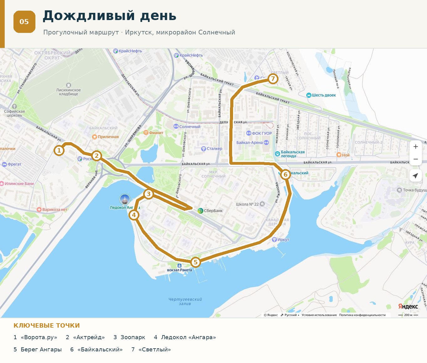 Схема Дождливый день